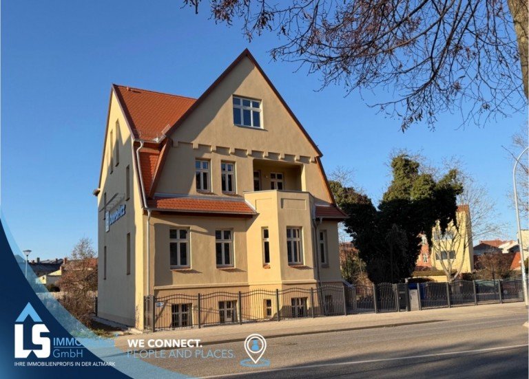 Au�enansicht Stendal Maisonettewohnung Gro�z�gige 159 m� Wohnung �ber zwei Ebenen mit Balkon in attraktiver Lage von Stendal