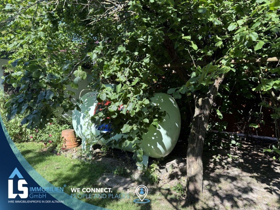 Fl�ssiggastank Einfamilienhaus Stendal OT B�rgitz