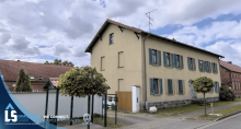 Hausansicht komplett sanierte Erdgeschosswohnung