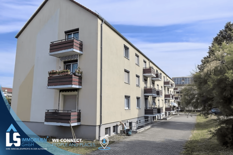 Hausansicht Mehrfamilienhaus Elbe-Parey