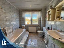Badezimmer Haus mit traumhaftem Grundst�ck direkt am Ro�dorfer Kanal