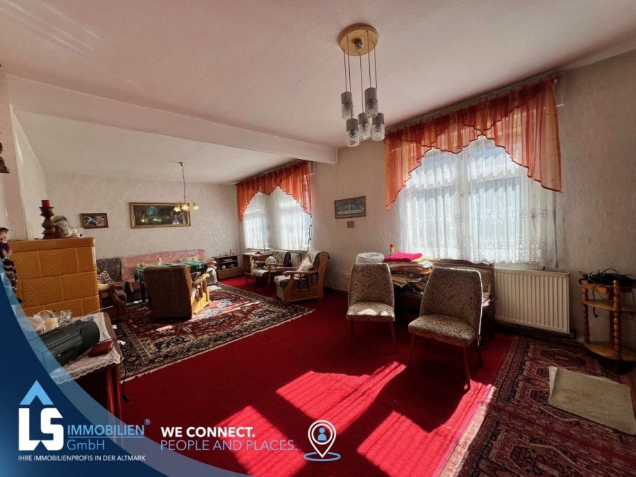 Wohnzimmer Doppelhaush�lfte Osterburg (Altmark)