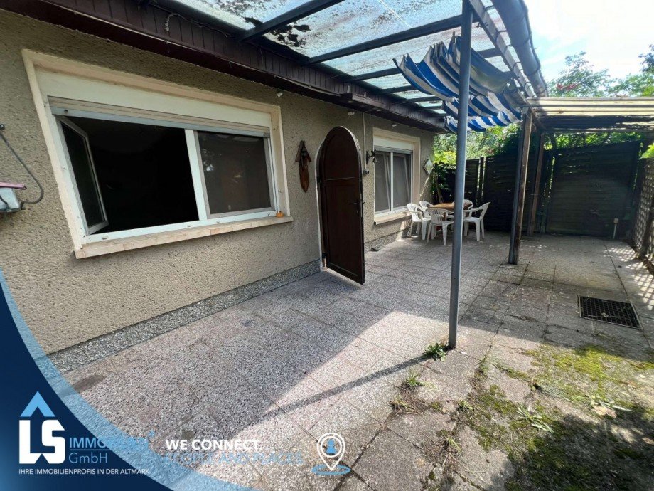 Terrasse Bungalow Schollene