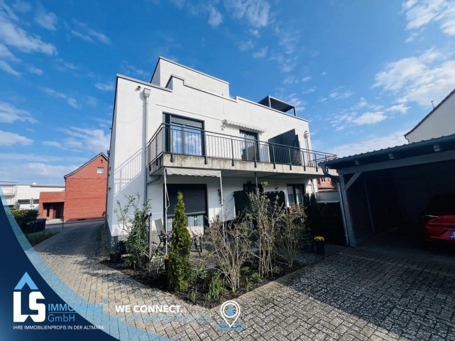 Hausansicht Etagenwohnung Perleberg