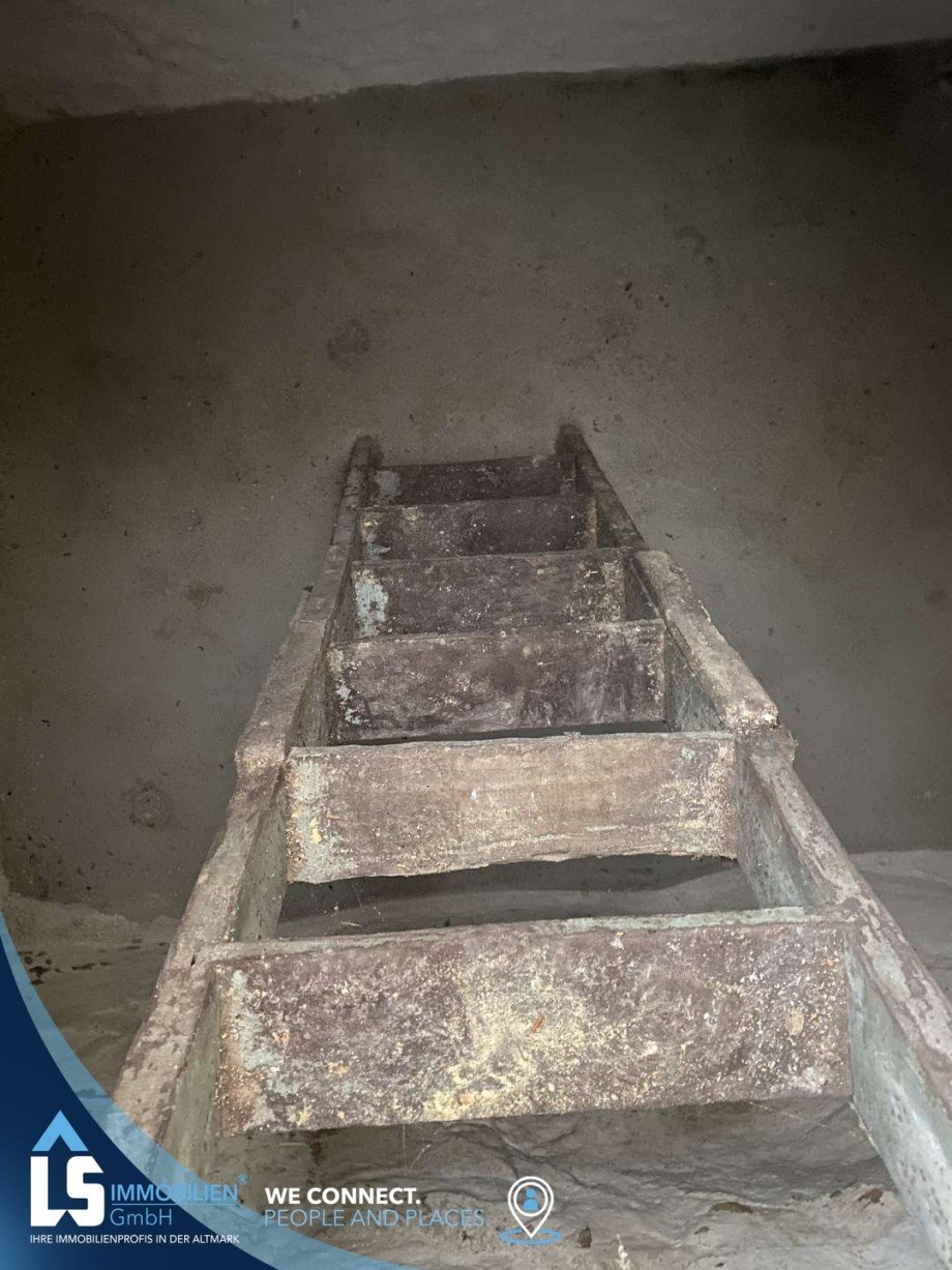 Treppe in den Kellerraum Haus Walkendorf