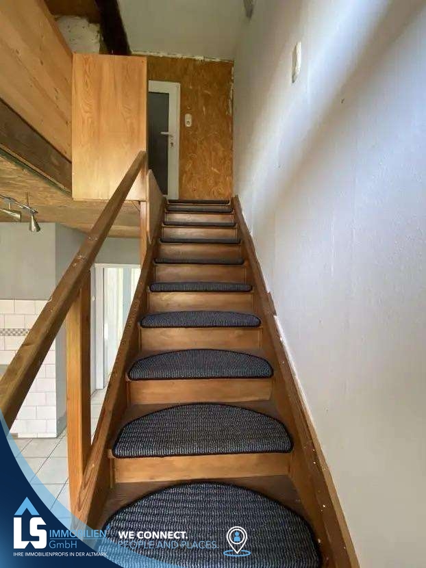 Treppe nach oben Bauernhaus Gardelegen