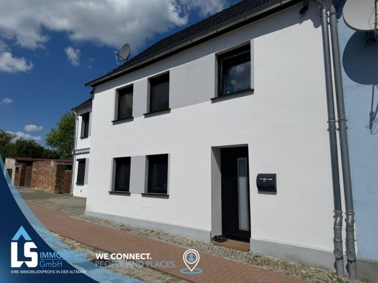 Au�enansicht Rathenow Einfamilienhaus 2 Traumh�user am Wasser - mitten in Rathenow - Wassergrundst�ck!!