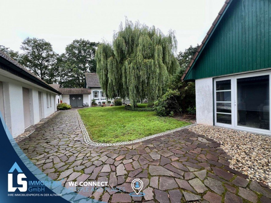 Innenhof Einfamilienhaus Gardelegen