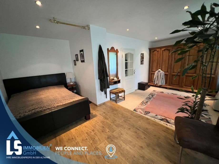 Schlafzimmer EG Einfamilienhaus Gardelegen