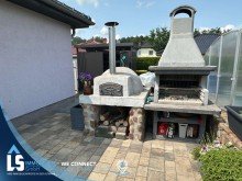 Pizzaofen und Grill Exklusiver Bungalow mit Pool, Naturstein & Premium-Ausstattung in Stendal-Galgenberg