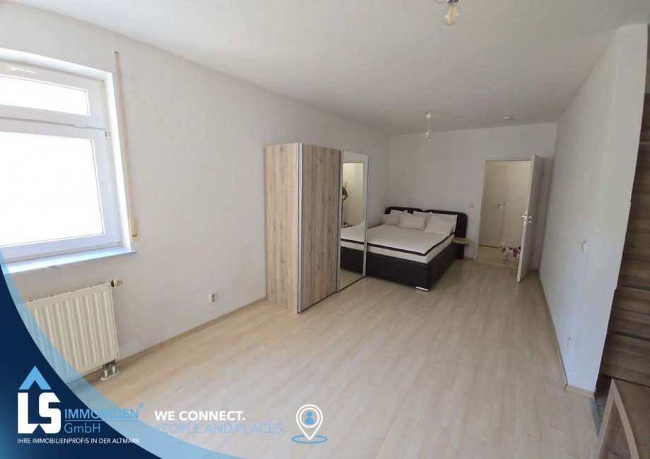 Schlafbereich Etagenwohnung Jena