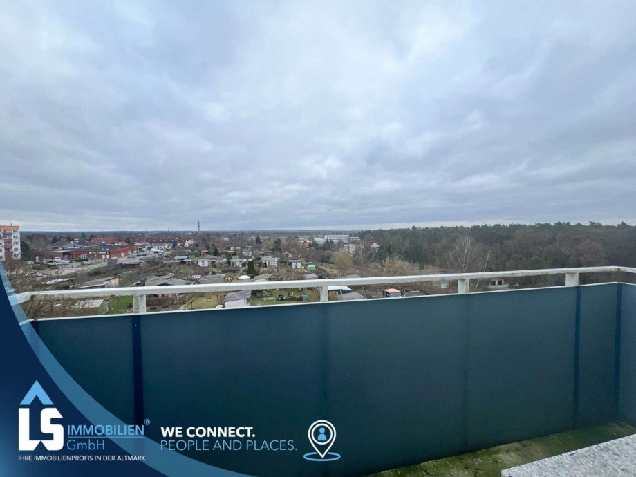 Blick auf Perleberg Etagenwohnung Perleberg