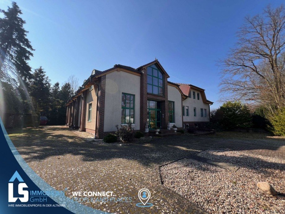 Hausansicht Wohn- / Gesch�ftshaus Wusterhausen/Dosse