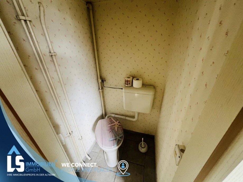 G�ste-WC im EG Doppelhaush�lfte Tangerm�nde