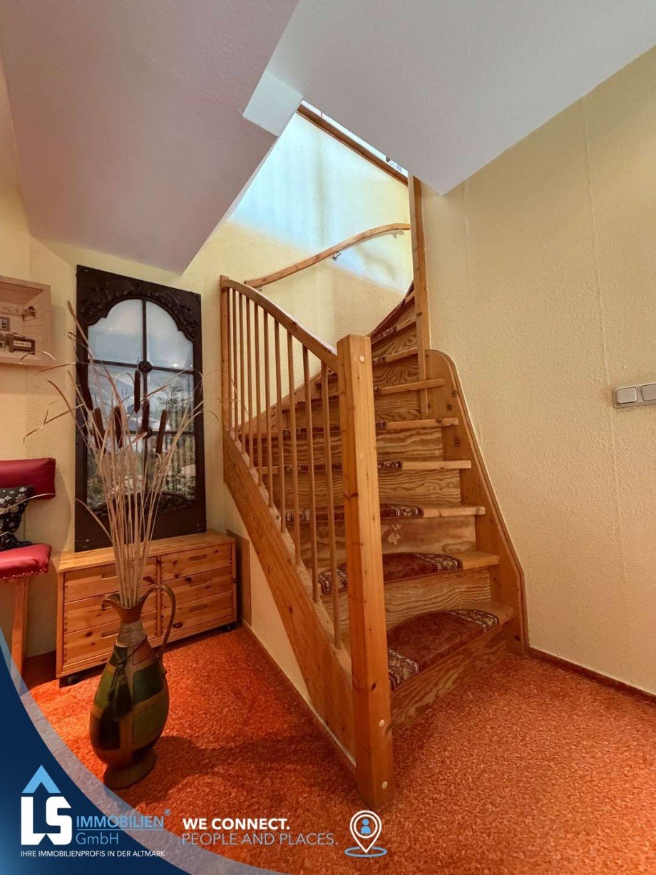 Treppe 1 in 2 OG WG1 Mehrfamilienhaus Havelberg
