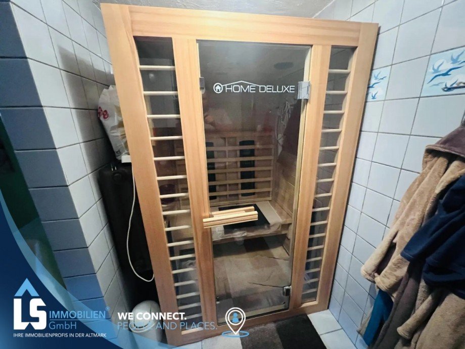 Sauna im Keller Doppelhaush�lfte Stendal