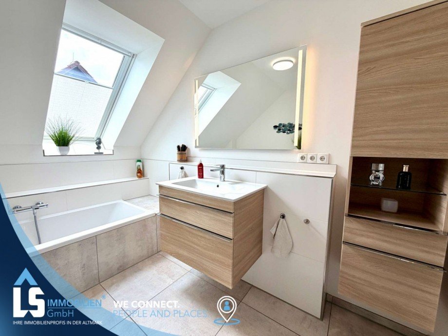 Masterbad Einfamilienhaus Stendal
