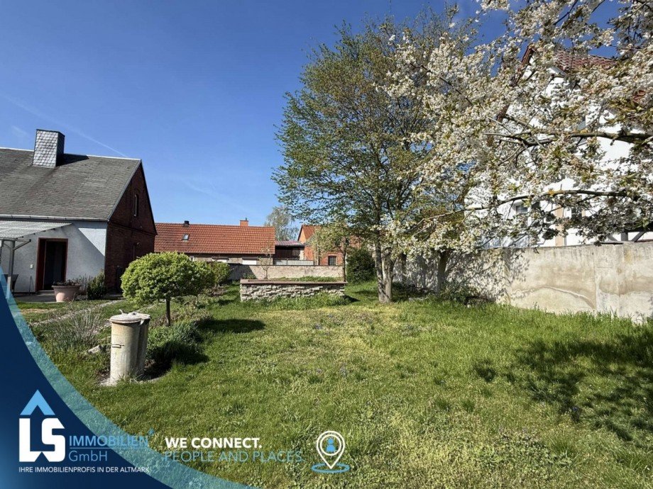 Garten Einfamilienhaus Tangerm�nde