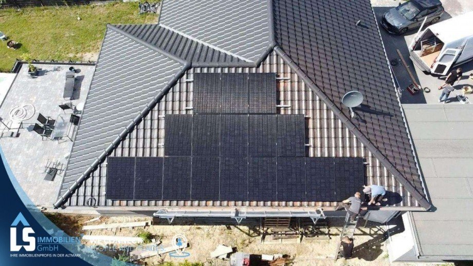 Photovoltaik-Anlage Bungalow Stendal