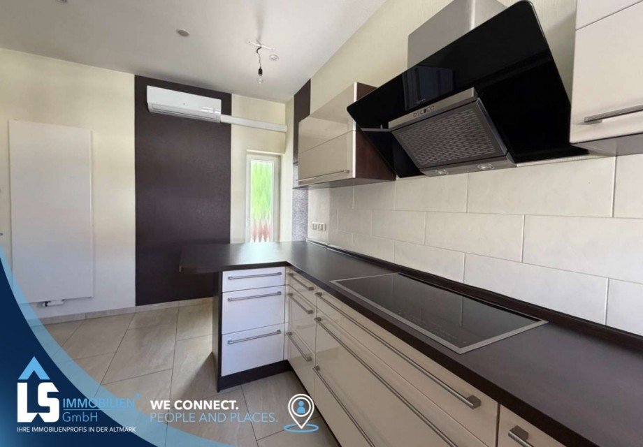 K�che mit Klimaanlage Etagenwohnung Stendal