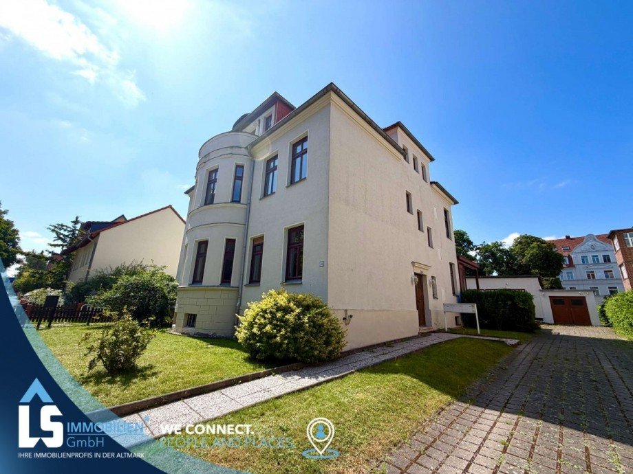 Au�enansicht Etagenwohnung Stendal