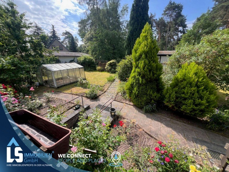 Garten Einfamilienhaus Sch�nhausen (Elbe)