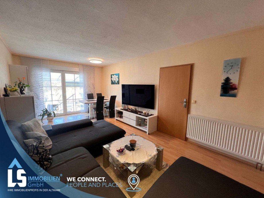 Wohnzimmer Doppelhaush�lfte Stendal