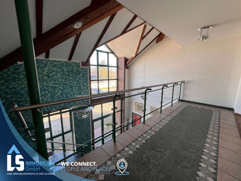 Eingangsbereich Wohn- / Gesch�ftshaus Wusterhausen/Dosse