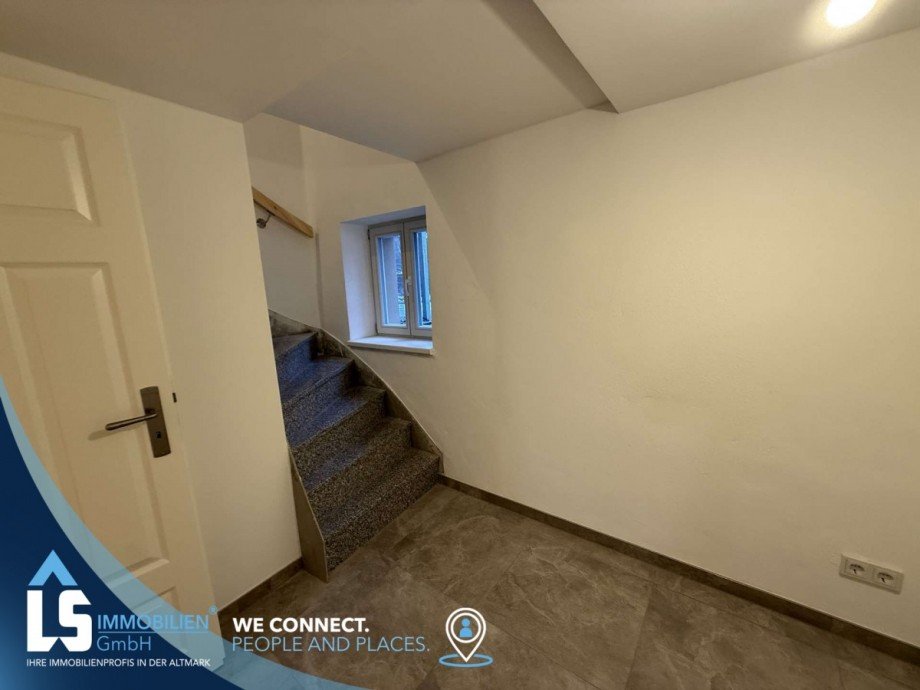 Treppe Souterrain Maisonettewohnung Stendal