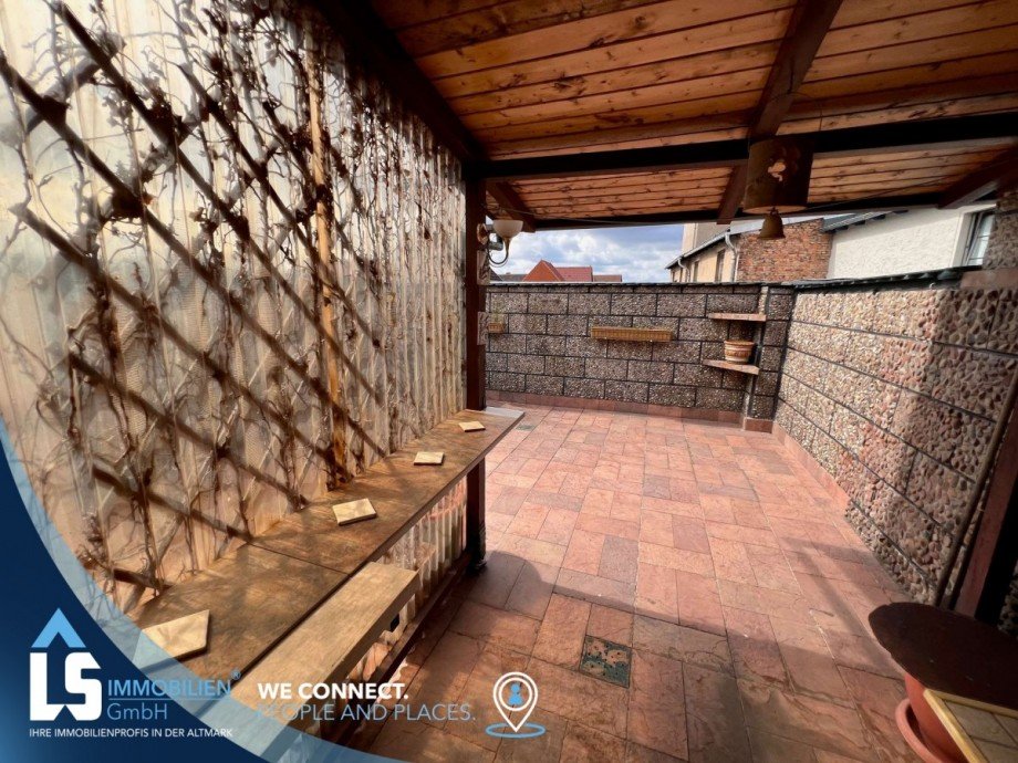 Dachterrasse Reihenmittelhaus Tangerm�nde