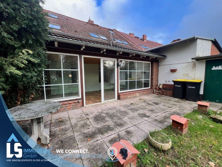 Terrasse Reihenmittelhaus Tangerm�nde