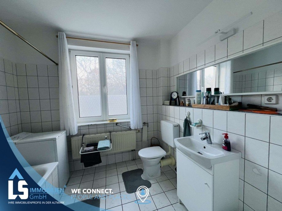 Bad ist Original Etagenwohnung Stendal