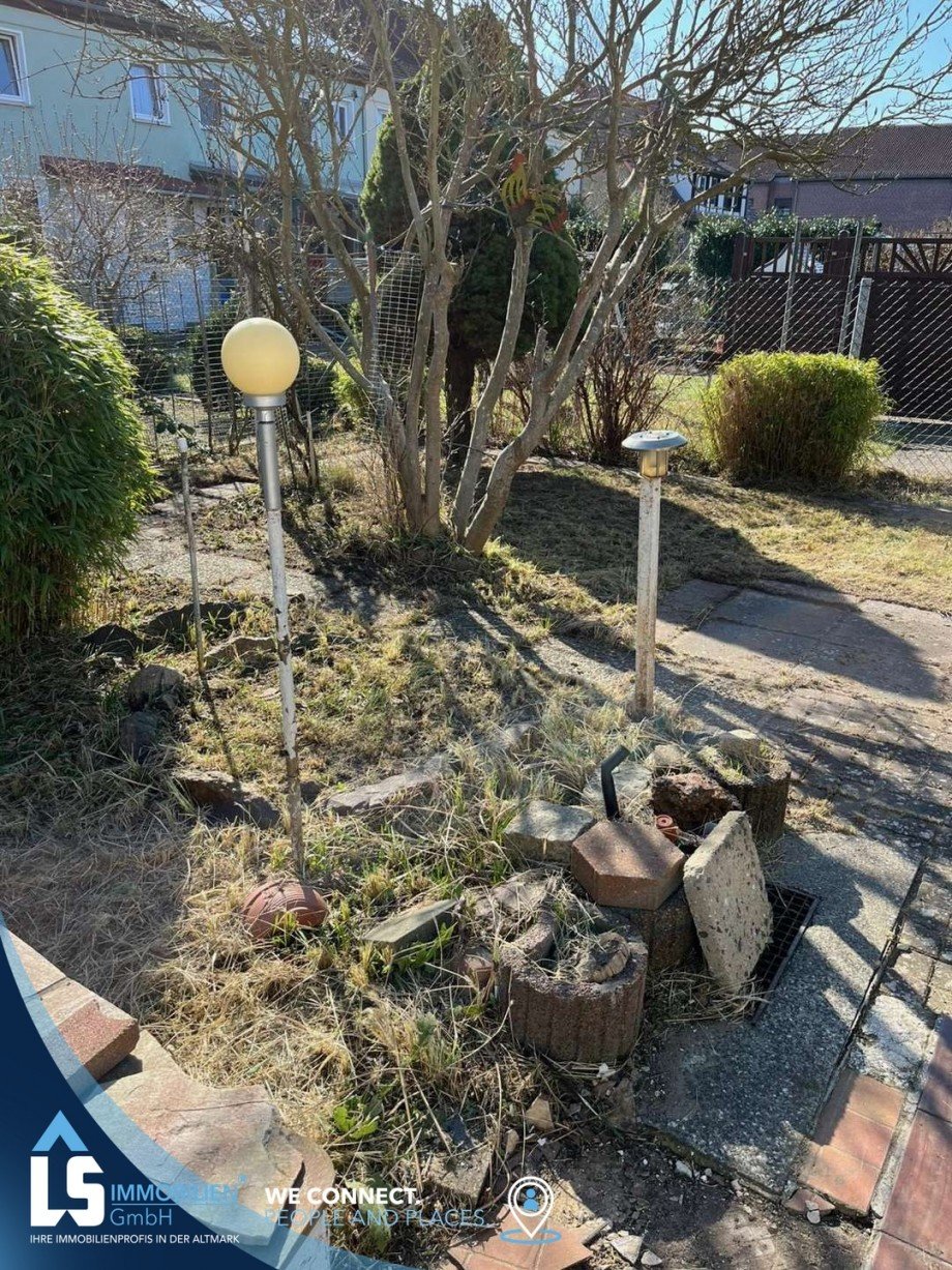 Au�enbereich Doppelhaush�lfte Perleberg