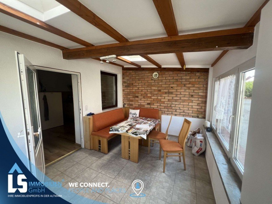 Wintergarten Doppelhaush�lfte Quedlinburg