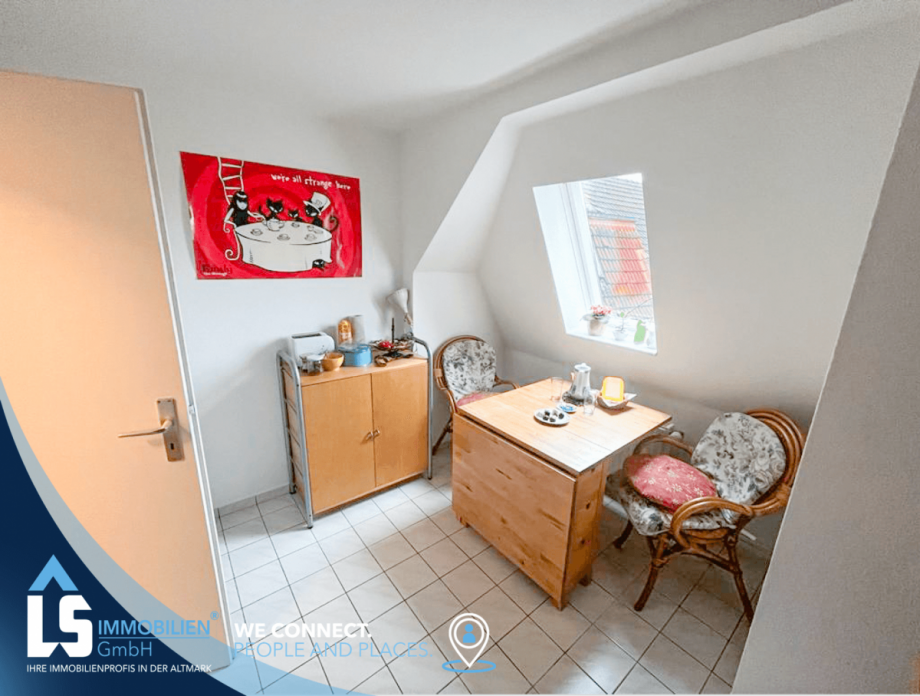 K�che Dachgeschosswohnung Wittenberge