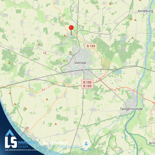 Lage Doppelhaush�lfte Stendal