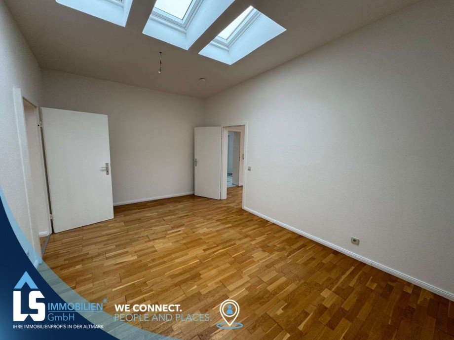 Esszimmer Dachgeschosswohnung Magdeburg