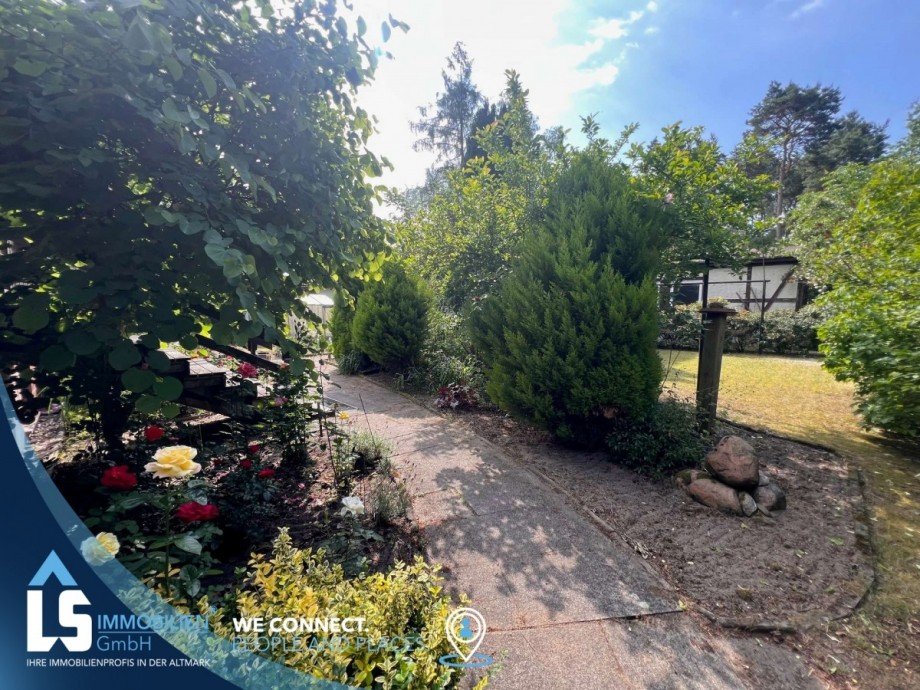 Garten Einfamilienhaus Sch�nhausen (Elbe)