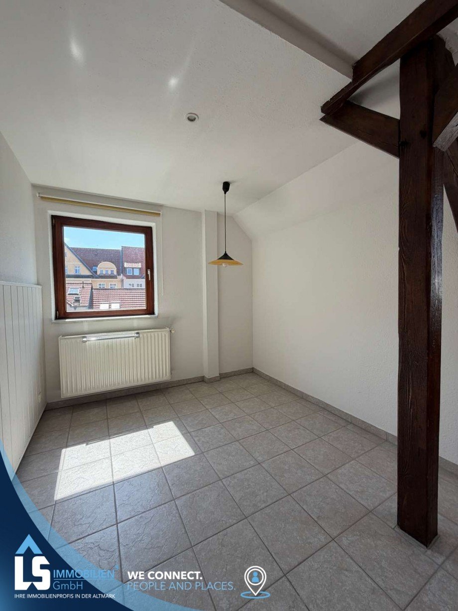 Blick K�che Essbereich Maisonettewohnung Stendal