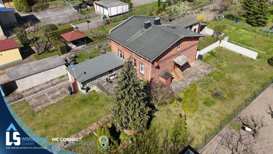 Hausansicht Einfamilienhaus Tangerm�nde