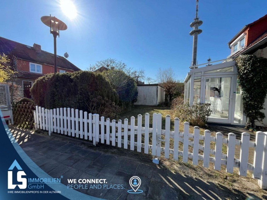 Au�enbereich Doppelhaush�lfte Perleberg