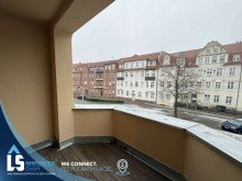 Ausblick vom Balkon 5 Zimmer und 3 B�der - Gro�z�gige, lichtstarke Maisonettwohnung mit Balkon und Stellplatz in Stendal