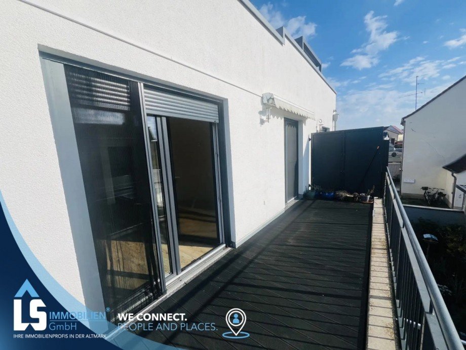 Balkon Etagenwohnung Perleberg