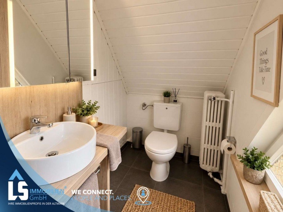 G�ste-WC im DG Doppelhaush�lfte Stendal