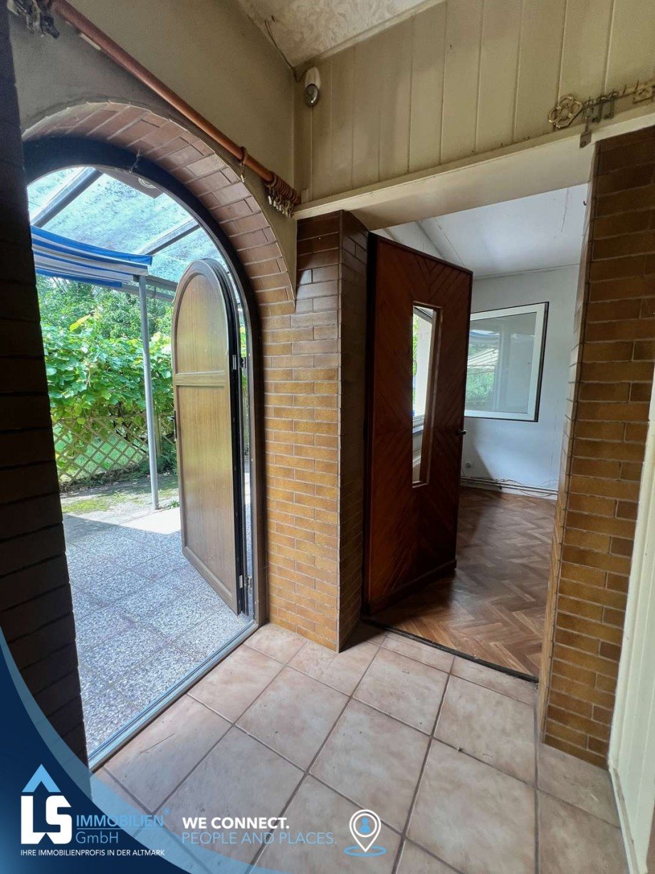 Eingangsbereich Bungalow Schollene