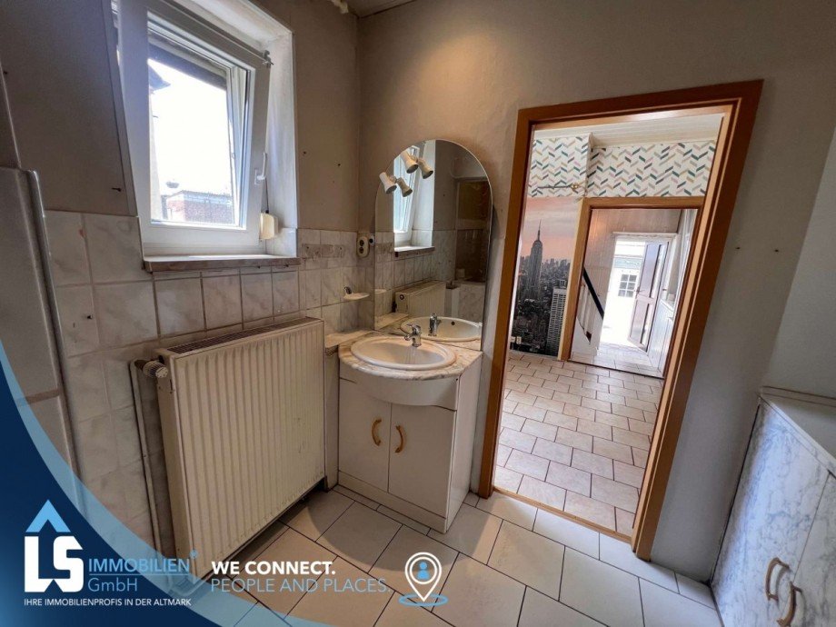 Badezimmer Doppelhaush�lfte Bittkau