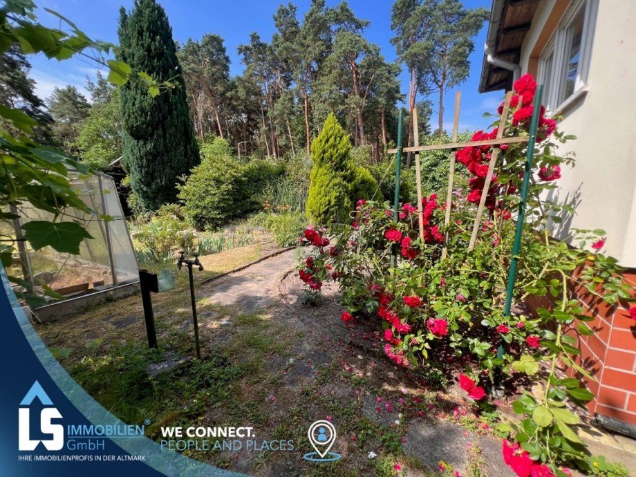 Garten Einfamilienhaus Sch�nhausen (Elbe)