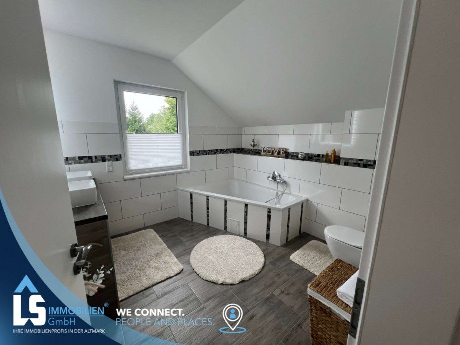 Badezimmer OG Einfamilienhaus Wahrenberg OT Aland