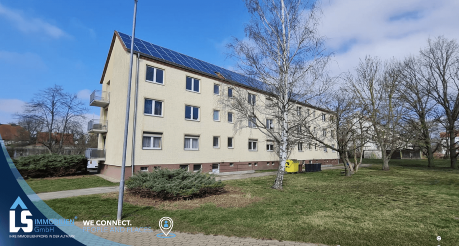 Hausansicht Mehrfamilienhaus Elbe-Parey