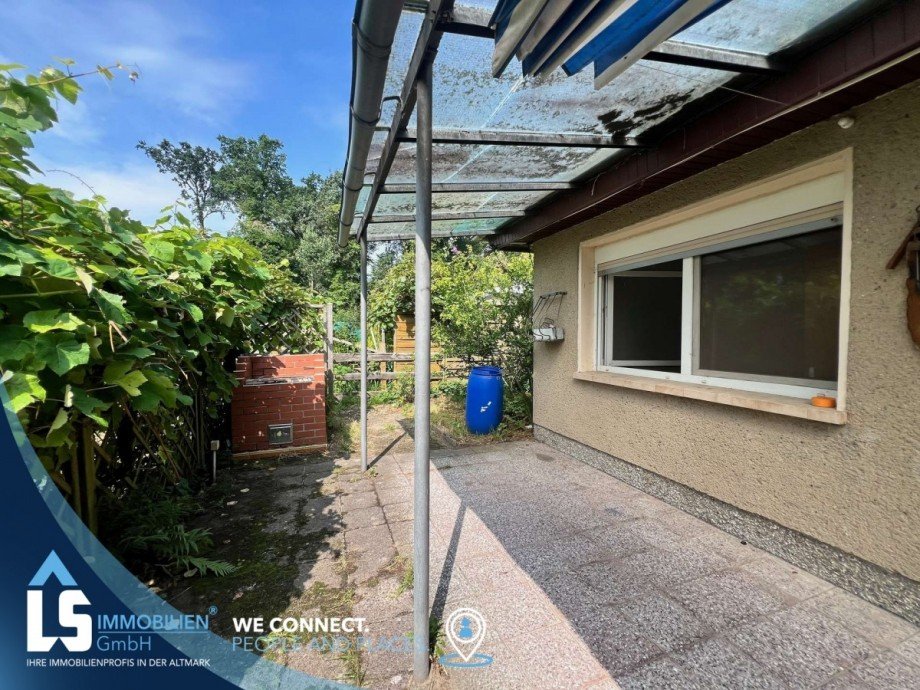 Terrasse Bungalow Schollene